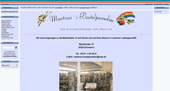 Desktop Screenshot of martinas-bastelparadies-shop.de